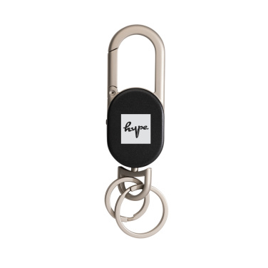 Logo trade promotional item photo of: Keyfinder keychain with worldwide locating and USB C